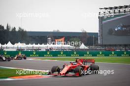 Sebastian Vettel (GER) Ferrari SF90. 25.10.2019. Formula 1 World Championship, Rd 18, Mexican Grand Prix, Mexico City, Mexico, Practice Day.