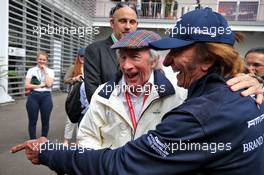 Jackie Stewart (GBR) and Emerson Fittipaldi (BRA). 25.10.2019. Formula 1 World Championship, Rd 18, Mexican Grand Prix, Mexico City, Mexico, Practice Day.