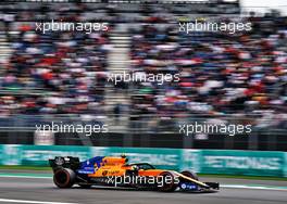 Lando Norris (GBR) McLaren MCL34.                                25.10.2019. Formula 1 World Championship, Rd 18, Mexican Grand Prix, Mexico City, Mexico, Practice Day.