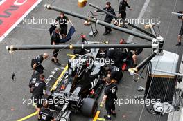 Kevin Magnussen (DEN) Haas VF-19 in the pits. 25.10.2019. Formula 1 World Championship, Rd 18, Mexican Grand Prix, Mexico City, Mexico, Practice Day.