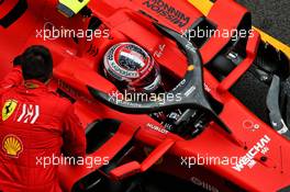Charles Leclerc (MON) Ferrari SF90 in the pits. 25.10.2019. Formula 1 World Championship, Rd 18, Mexican Grand Prix, Mexico City, Mexico, Practice Day.