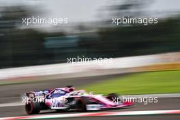 Sergio Perez (MEX) Racing Point F1 Team RP19.                                25.10.2019. Formula 1 World Championship, Rd 18, Mexican Grand Prix, Mexico City, Mexico, Practice Day.