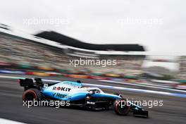 George Russell (GBR) Williams Racing FW42.                                25.10.2019. Formula 1 World Championship, Rd 18, Mexican Grand Prix, Mexico City, Mexico, Practice Day.