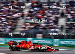 Sebastian Vettel (GER) Ferrari SF90.                                25.10.2019. Formula 1 World Championship, Rd 18, Mexican Grand Prix, Mexico City, Mexico, Practice Day.