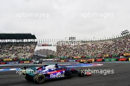 Daniil Kvyat (RUS) Scuderia Toro Rosso STR14.                                25.10.2019. Formula 1 World Championship, Rd 18, Mexican Grand Prix, Mexico City, Mexico, Practice Day.
