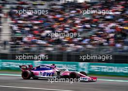 Sergio Perez (MEX) Racing Point F1 Team RP19.                                25.10.2019. Formula 1 World Championship, Rd 18, Mexican Grand Prix, Mexico City, Mexico, Practice Day.