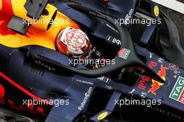 Max Verstappen (NLD) Red Bull Racing RB15 in the pits. 25.10.2019. Formula 1 World Championship, Rd 18, Mexican Grand Prix, Mexico City, Mexico, Practice Day.
