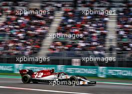 Antonio Giovinazzi (ITA) Alfa Romeo Racing C38.                                25.10.2019. Formula 1 World Championship, Rd 18, Mexican Grand Prix, Mexico City, Mexico, Practice Day.