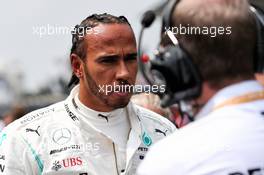 Lewis Hamilton (GBR) Mercedes AMG F1 on the grid. 27.10.2019. Formula 1 World Championship, Rd 18, Mexican Grand Prix, Mexico City, Mexico, Race Day.