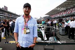 Ben Robson (GBR) Actror, on the grid. 27.10.2019. Formula 1 World Championship, Rd 18, Mexican Grand Prix, Mexico City, Mexico, Race Day.