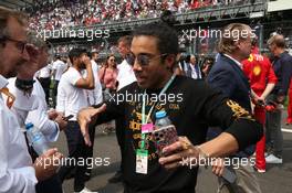 Jimmy Pierce, Artist, on the grid. 27.10.2019. Formula 1 World Championship, Rd 18, Mexican Grand Prix, Mexico City, Mexico, Race Day.