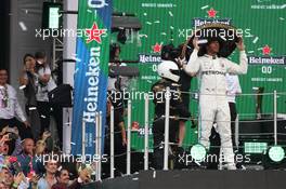 1st place Lewis Hamilton (GBR) Mercedes AMG F1 W10. 27.10.2019. Formula 1 World Championship, Rd 18, Mexican Grand Prix, Mexico City, Mexico, Race Day.