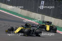 Daniel Ricciardo (AUS) Renault Sport F1 Team RS19. 27.10.2019. Formula 1 World Championship, Rd 18, Mexican Grand Prix, Mexico City, Mexico, Race Day.