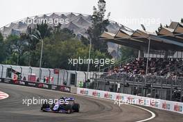 Pierre Gasly (FRA) Scuderia Toro Rosso STR14.                                27.10.2019. Formula 1 World Championship, Rd 18, Mexican Grand Prix, Mexico City, Mexico, Race Day.