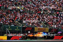 Carlos Sainz Jr (ESP) McLaren MCL34.                                27.10.2019. Formula 1 World Championship, Rd 18, Mexican Grand Prix, Mexico City, Mexico, Race Day.