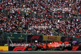 Sebastian Vettel (GER) Ferrari SF90.                                27.10.2019. Formula 1 World Championship, Rd 18, Mexican Grand Prix, Mexico City, Mexico, Race Day.