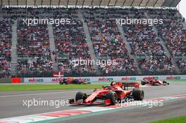 Charles Leclerc (MON) Ferrari SF90. 27.10.2019. Formula 1 World Championship, Rd 18, Mexican Grand Prix, Mexico City, Mexico, Race Day.