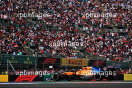 Lando Norris (GBR) McLaren MCL34.                                27.10.2019. Formula 1 World Championship, Rd 18, Mexican Grand Prix, Mexico City, Mexico, Race Day.