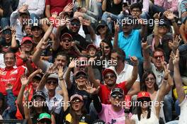 Race Fans 27.10.2019. Formula 1 World Championship, Rd 18, Mexican Grand Prix, Mexico City, Mexico, Race Day.