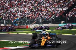 Lando Norris (GBR) McLaren MCL34.                                27.10.2019. Formula 1 World Championship, Rd 18, Mexican Grand Prix, Mexico City, Mexico, Race Day.