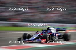 Pierre Gasly (FRA) Scuderia Toro Rosso STR14. 27.10.2019. Formula 1 World Championship, Rd 18, Mexican Grand Prix, Mexico City, Mexico, Race Day.