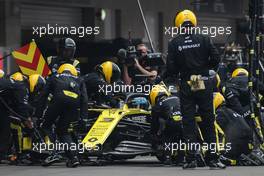 Daniel Ricciardo (AUS), Renault F1 Team during pitstop 27.10.2019. Formula 1 World Championship, Rd 18, Mexican Grand Prix, Mexico City, Mexico, Race Day.