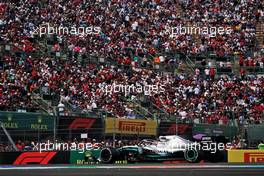 Lewis Hamilton (GBR) Mercedes AMG F1 W10.                                27.10.2019. Formula 1 World Championship, Rd 18, Mexican Grand Prix, Mexico City, Mexico, Race Day.