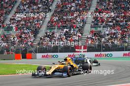 Lando Norris (GBR) McLaren MCL34. 27.10.2019. Formula 1 World Championship, Rd 18, Mexican Grand Prix, Mexico City, Mexico, Race Day.