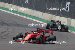 Sebastian Vettel (GER) Ferrari SF90. 27.10.2019. Formula 1 World Championship, Rd 18, Mexican Grand Prix, Mexico City, Mexico, Race Day.