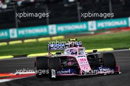Lance Stroll (CDN) Racing Point F1 Team RP19.                                26.10.2019. Formula 1 World Championship, Rd 18, Mexican Grand Prix, Mexico City, Mexico, Qualifying Day.