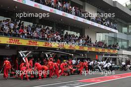 Pitlane atmospher, sf and Mercedes AMG F1  26.10.2019. Formula 1 World Championship, Rd 18, Mexican Grand Prix, Mexico City, Mexico, Qualifying Day.