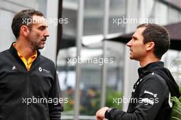 (L to R): Cyril Abiteboul (FRA) Renault Sport F1 Managing Director with Remi Taffin (FRA) Renault Sport F1 Engine Technical Director. 26.10.2019. Formula 1 World Championship, Rd 18, Mexican Grand Prix, Mexico City, Mexico, Qualifying Day.
