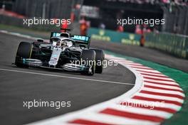 Lewis Hamilton (GBR) Mercedes AMG F1 W10.                                26.10.2019. Formula 1 World Championship, Rd 18, Mexican Grand Prix, Mexico City, Mexico, Qualifying Day.