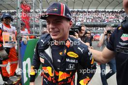 Pole for Max Verstappen (NLD) Red Bull Racing RB15. 26.10.2019. Formula 1 World Championship, Rd 18, Mexican Grand Prix, Mexico City, Mexico, Qualifying Day.