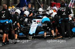 George Russell (GBR) Williams Racing FW42 practices a pit stop. 26.10.2019. Formula 1 World Championship, Rd 18, Mexican Grand Prix, Mexico City, Mexico, Qualifying Day.
