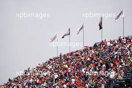 Circuit atmosphere - fans in the grandstand.                                26.10.2019. Formula 1 World Championship, Rd 18, Mexican Grand Prix, Mexico City, Mexico, Qualifying Day.