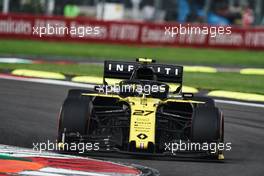 Nico Hulkenberg (GER) Renault F1 Team RS19.                                26.10.2019. Formula 1 World Championship, Rd 18, Mexican Grand Prix, Mexico City, Mexico, Qualifying Day.