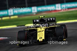 Nico Hulkenberg (GER) Renault F1 Team RS19.                                26.10.2019. Formula 1 World Championship, Rd 18, Mexican Grand Prix, Mexico City, Mexico, Qualifying Day.