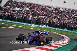 Daniil Kvyat (RUS) Scuderia Toro Rosso STR14.                                26.10.2019. Formula 1 World Championship, Rd 18, Mexican Grand Prix, Mexico City, Mexico, Qualifying Day.