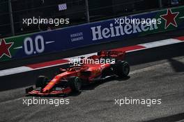 Sebastian Vettel (GER) Ferrari SF90.                                26.10.2019. Formula 1 World Championship, Rd 18, Mexican Grand Prix, Mexico City, Mexico, Qualifying Day.