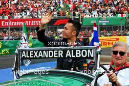 Alexander Albon (THA) Red Bull Racing on the drivers parade. 27.10.2019. Formula 1 World Championship, Rd 18, Mexican Grand Prix, Mexico City, Mexico, Race Day.