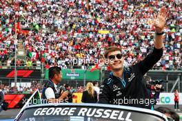 George Russell (GBR) Williams Racing on the drivers parade. 27.10.2019. Formula 1 World Championship, Rd 18, Mexican Grand Prix, Mexico City, Mexico, Race Day.