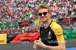 Nico Hulkenberg (GER) Renault F1 Team on the drivers parade. 27.10.2019. Formula 1 World Championship, Rd 18, Mexican Grand Prix, Mexico City, Mexico, Race Day.