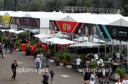 Paddock atmosphere. 24.10.2019. Formula 1 World Championship, Rd 18, Mexican Grand Prix, Mexico City, Mexico, Preparation Day.