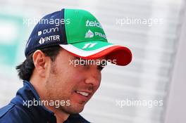 Sergio Perez (MEX) Racing Point F1 Team. 24.10.2019. Formula 1 World Championship, Rd 18, Mexican Grand Prix, Mexico City, Mexico, Preparation Day.