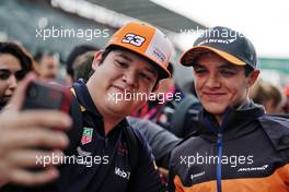 Lando Norris (GBR) McLaren with fans.                                24.10.2019. Formula 1 World Championship, Rd 18, Mexican Grand Prix, Mexico City, Mexico, Preparation Day.