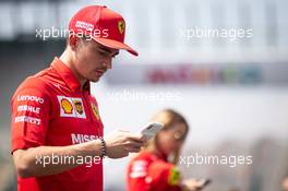 Charles Leclerc (MON) Ferrari. 24.10.2019. Formula 1 World Championship, Rd 18, Mexican Grand Prix, Mexico City, Mexico, Preparation Day.