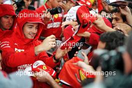 Charles Leclerc (MON) Ferrari signs autographs for the fans.                                24.10.2019. Formula 1 World Championship, Rd 18, Mexican Grand Prix, Mexico City, Mexico, Preparation Day.