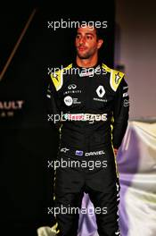 Daniel Ricciardo (AUS) Renault Sport F1 Team. 12.02.2019. Renault Sport F1 Team RS19 Launch, Enstone England. Tuesday.