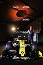 Daniel Ricciardo (AUS) Renault Sport F1 Team RS19. 12.02.2019. Renault Sport F1 Team RS19 Launch, Enstone England. Tuesday.
